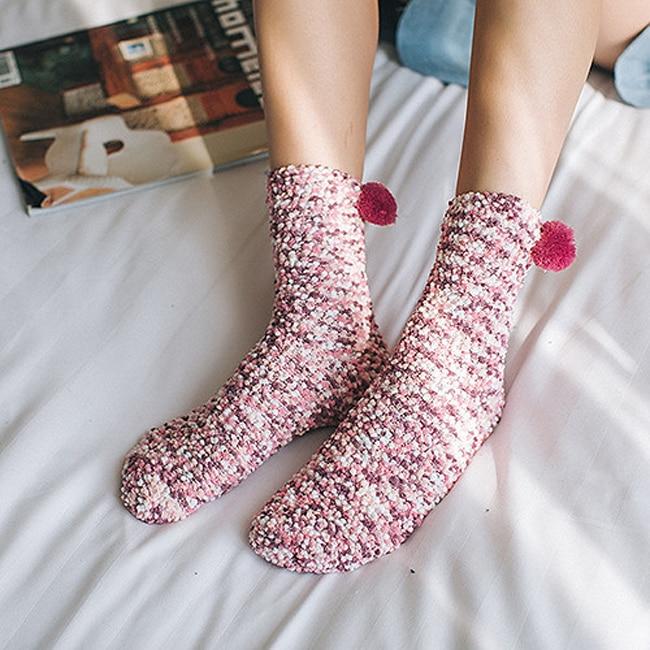 PomPom - Speckled Cupcake Socks | Bowlift