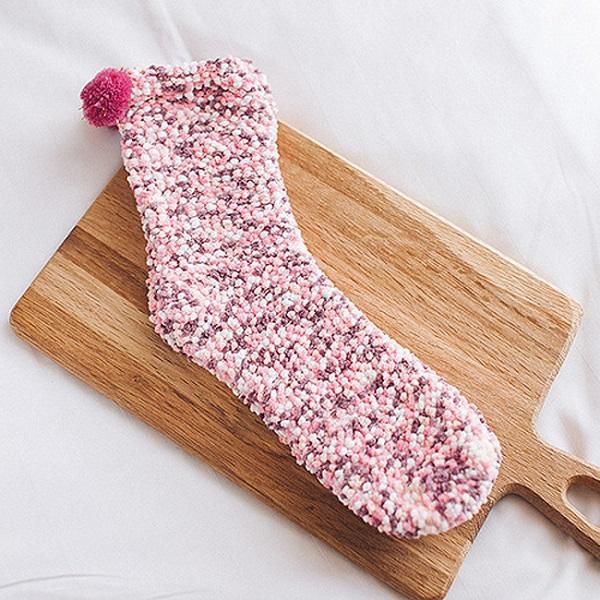 PomPom - Speckled Cupcake Socks | Bowlift
