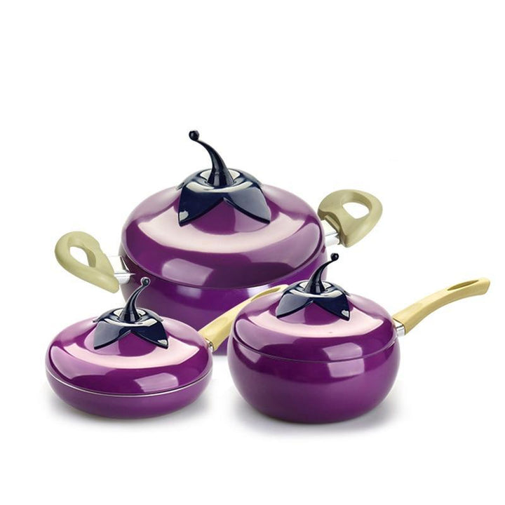 BowLift | Fruit Color Ceramic Aluminum Frying Pan