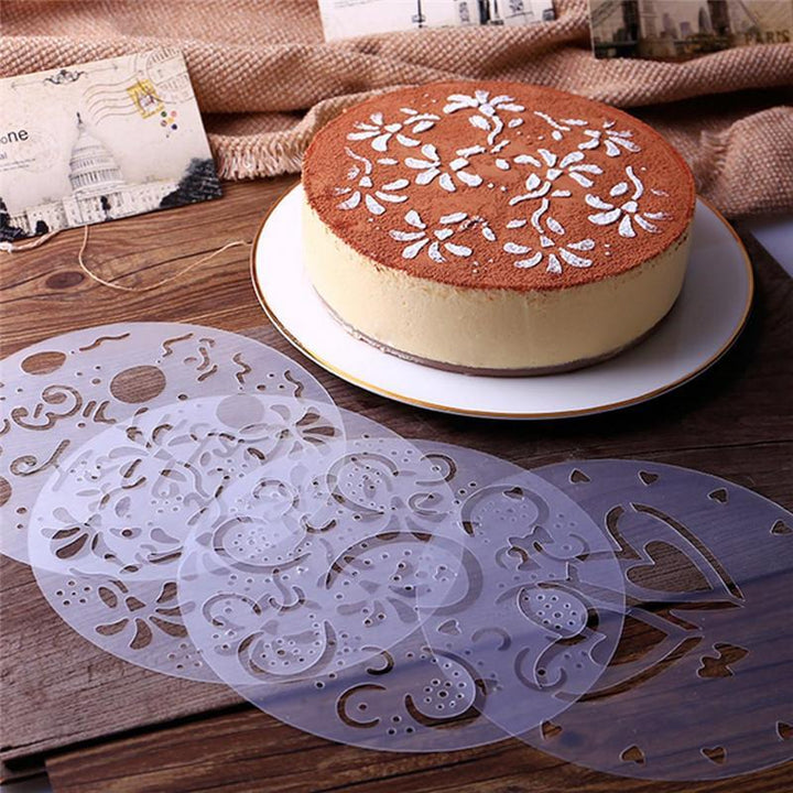 Betty - 4 Piece Set Cake Mold Stencil | Bowlift