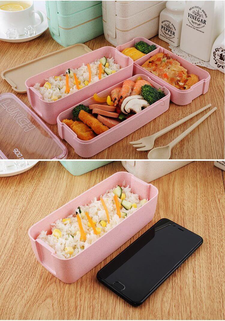 BowLift | 3 Layers Healthy Material Lunch Box