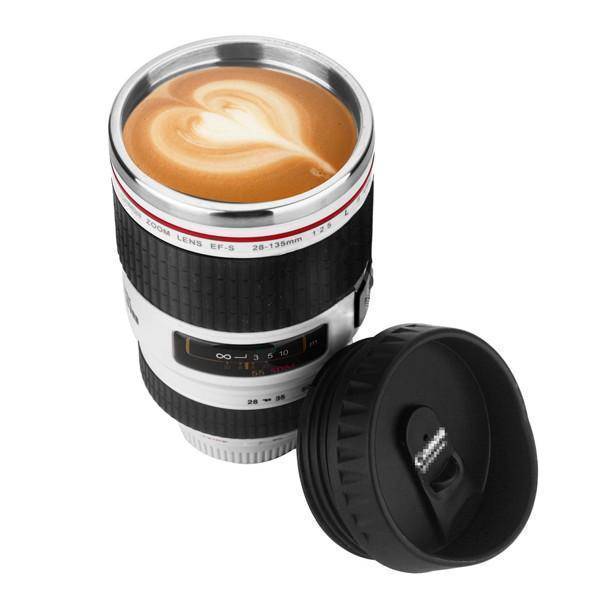 BowLift | Stainless Steel Travel Coffee Mug for Photographers