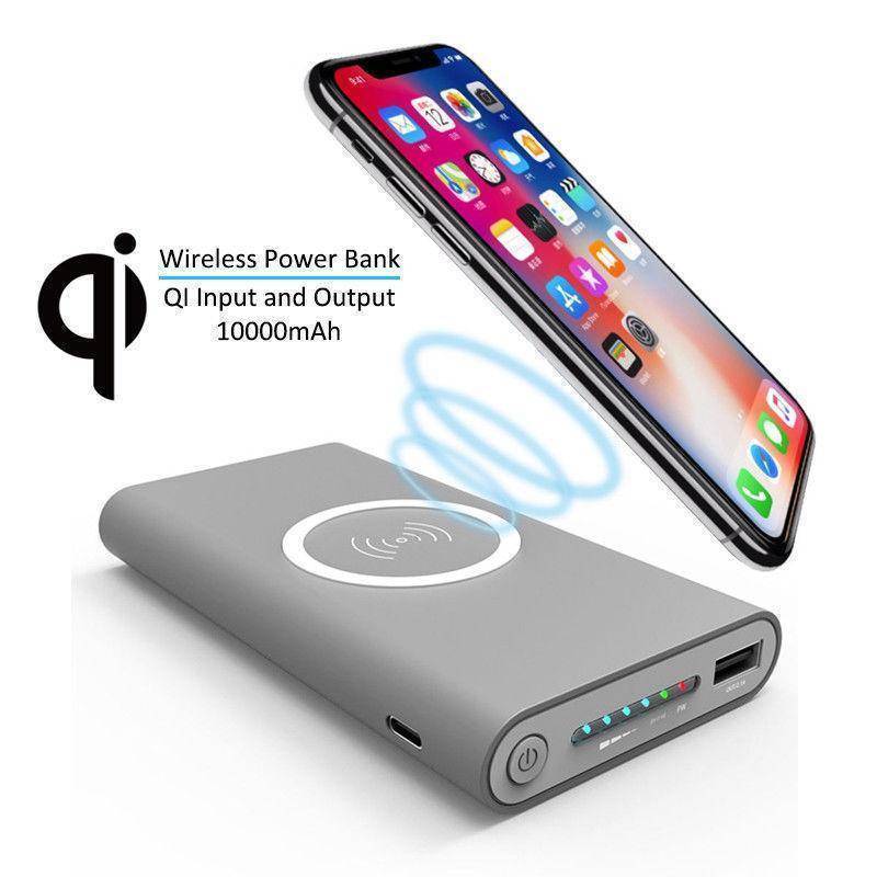 BowLift | Qi Wireless Power Bank Charger For iPhone and Android