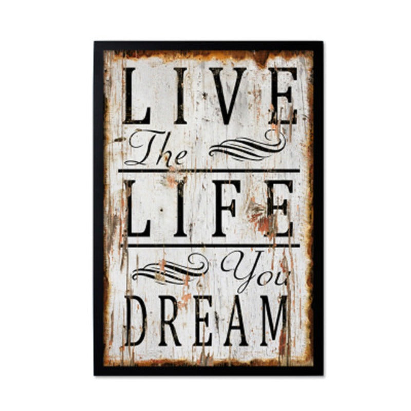 Vintage Europe Posters Love - Canvas Wall Art Painting | Bowlift