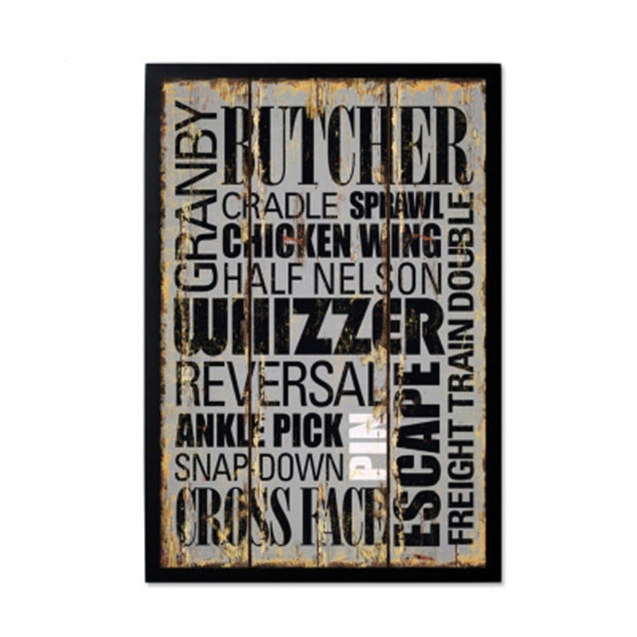 Vintage Europe Posters Love - Canvas Wall Art Painting | Bowlift