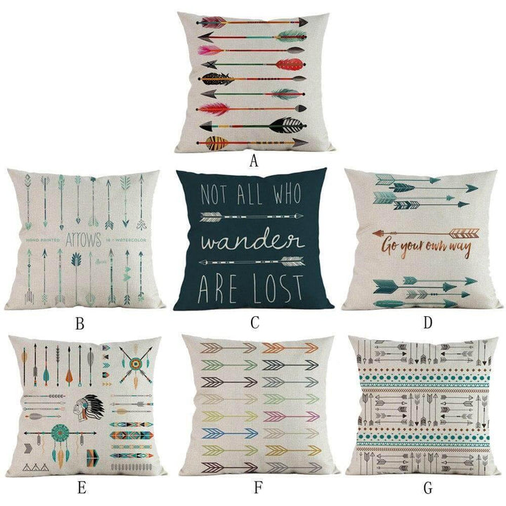 BowLift | Geometric Symbols Decorative Home Pillow Cases