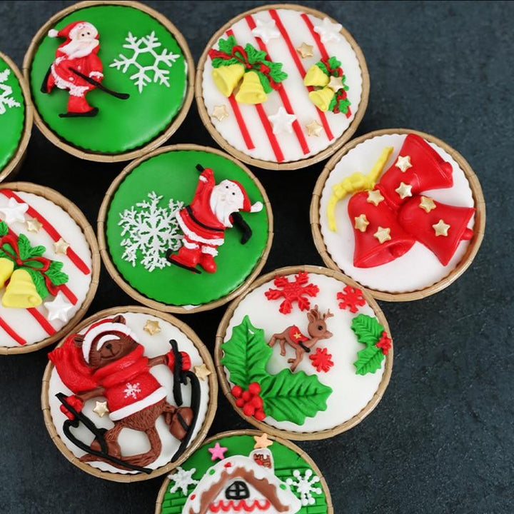 Christmas Silicone Cookie Molds | Bowlift