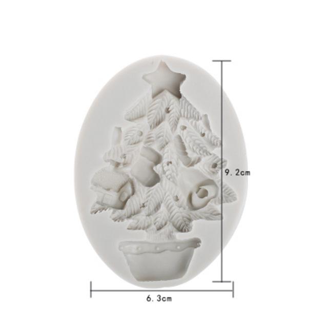 Christmas Silicone Cookie Molds | Bowlift