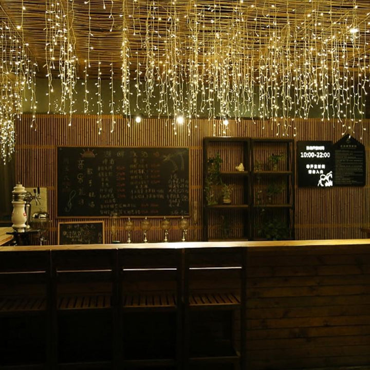 Romantic Holiday Icicle Lights | Bowlift