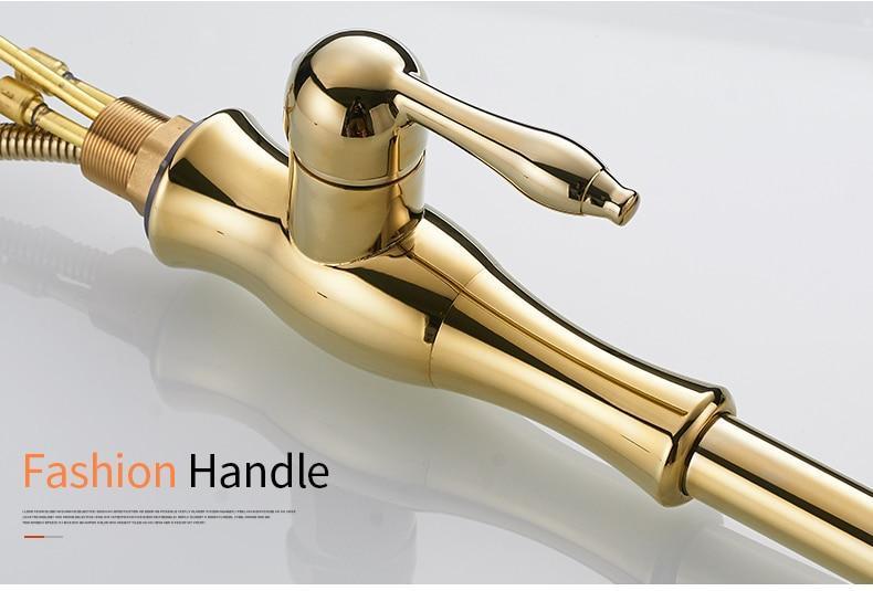 BowLift | Pull Down Kitchen Faucet with Swivel 360 Degree Single Handle