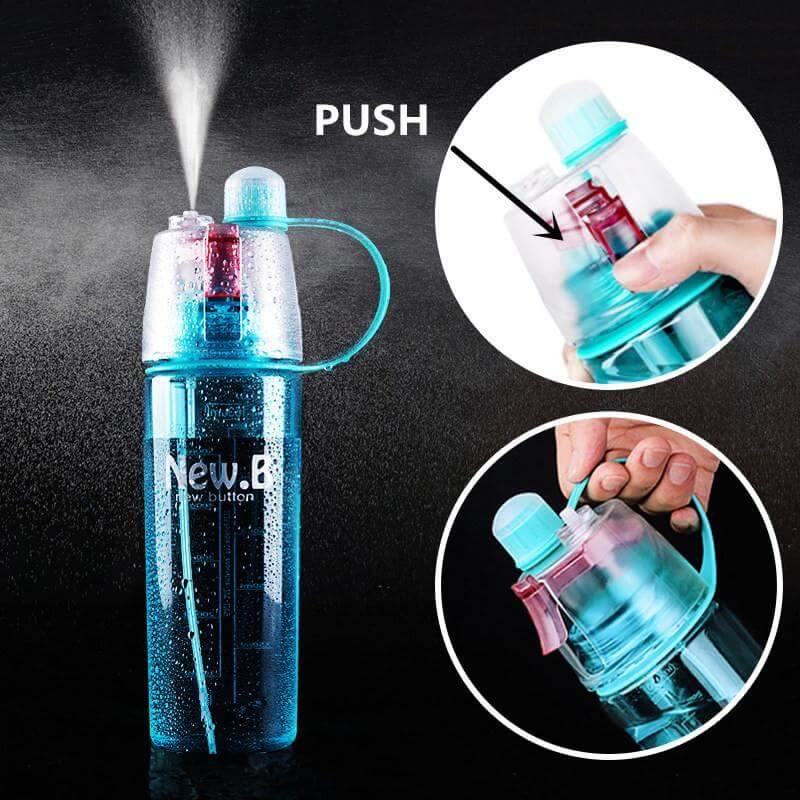 BowLift | Workout Running Spray Water Bottles