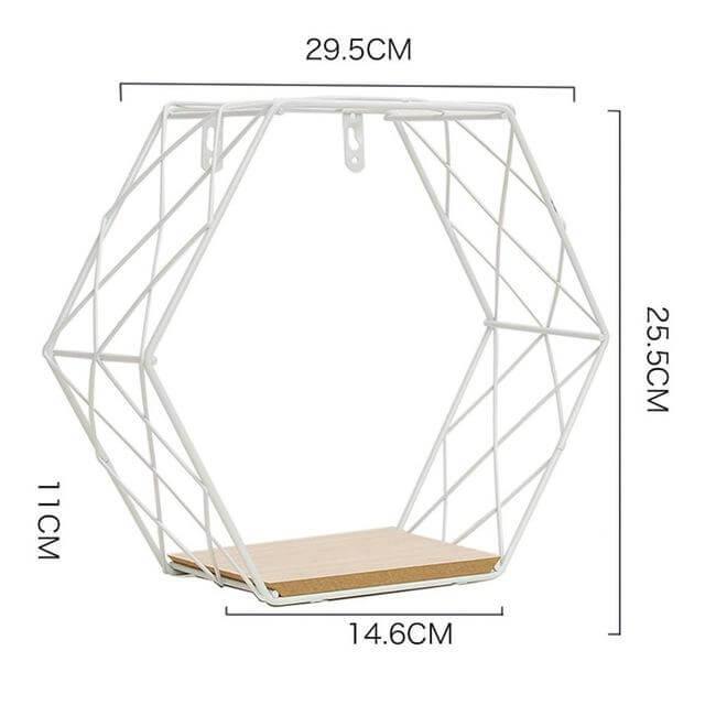 BowLift | Iron Grid Wall Shelf