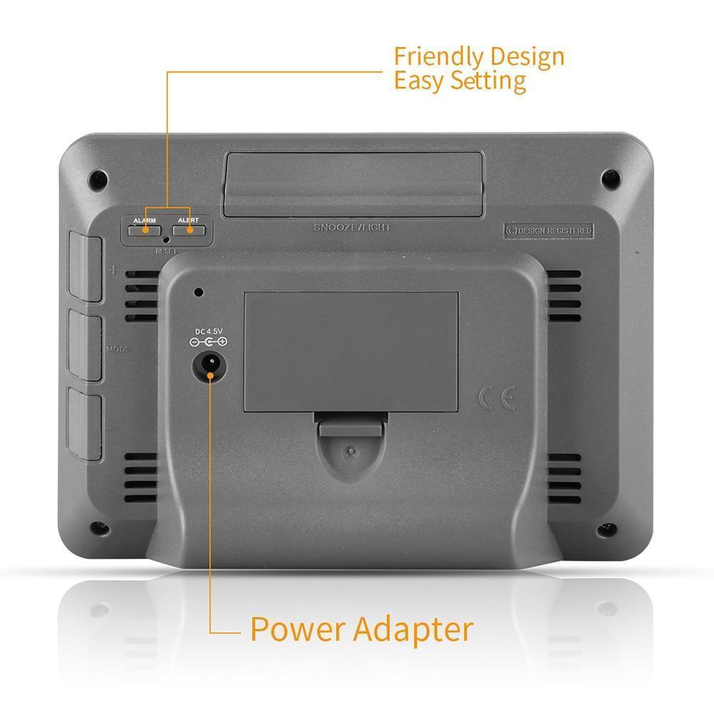 BowLift | Personal Home Weather Station | Wireless Indoor/Outdoor Temperature & Humidity Monitor for Accurate Weather Forecasting