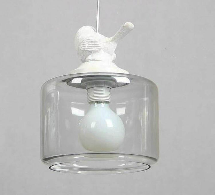 BowLift | Luxury Modern Glass Shade Creative Bird Chandelier Lamp