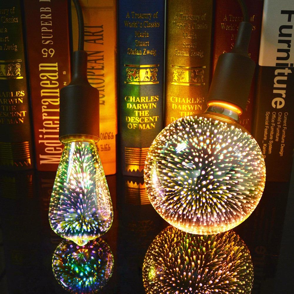 3D LED Holiday Light Bulbs | Bowlift