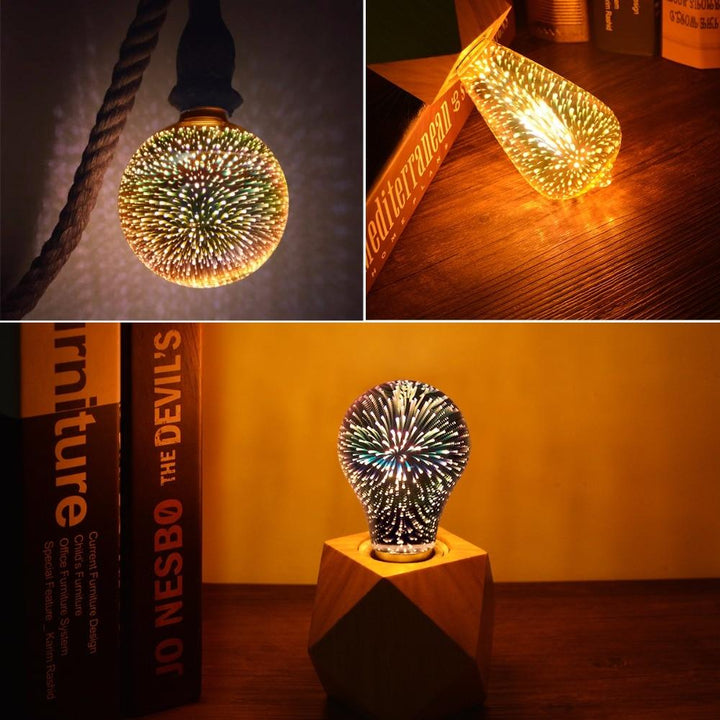 3D LED Holiday Light Bulbs | Bowlift