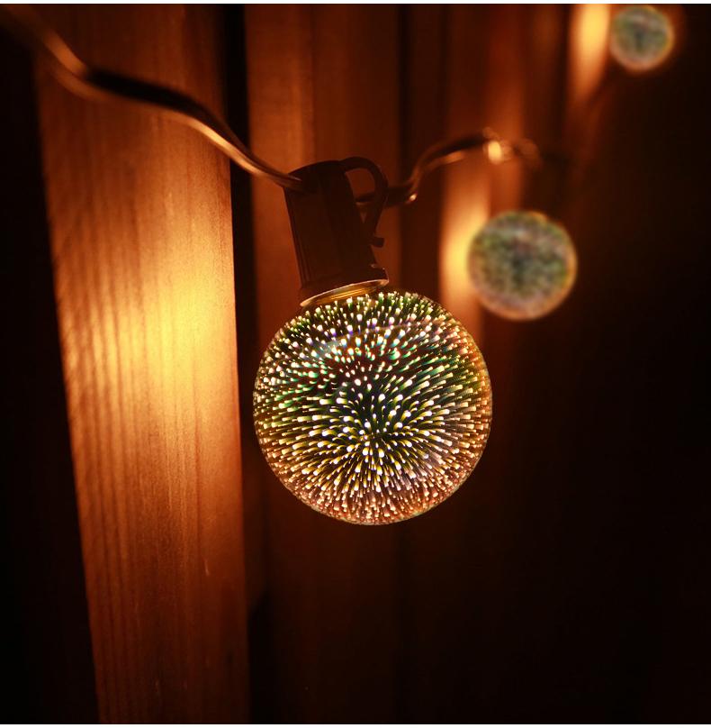 3D LED Holiday Light Bulbs | Bowlift