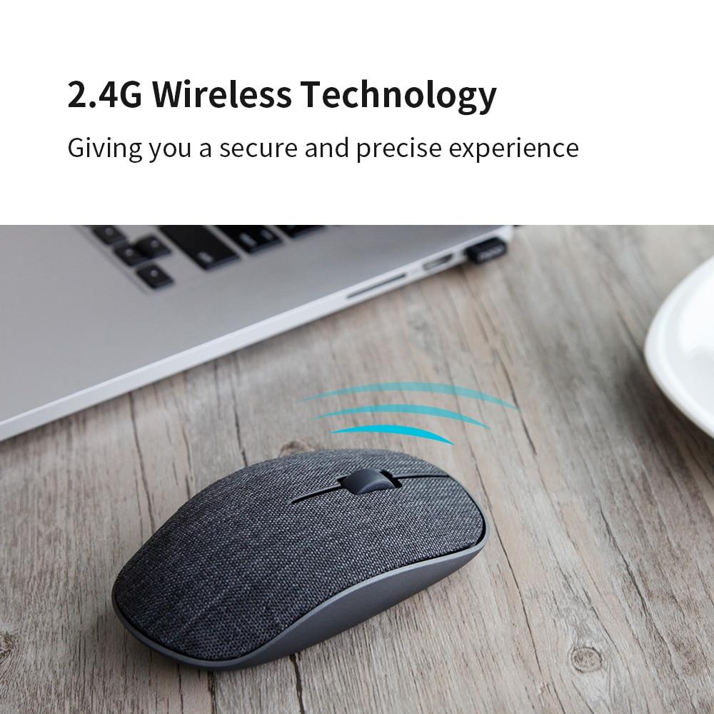 Pax - Wireless Ergonomic Fabric Covered Mouse | Bowlift