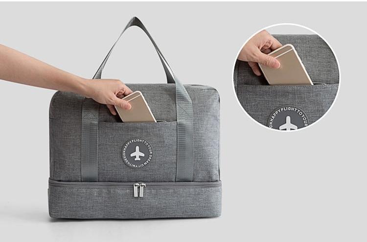 Khalo - Double Layer Travel Bag | Bowlift