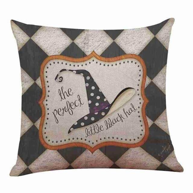 BowLift | Cotton Comfy Pumpkin Printed Halloween Pillow Cases