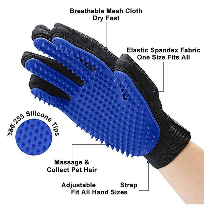 Pet Grooming Glove for Cats, Dogs & Horses | Bowlift