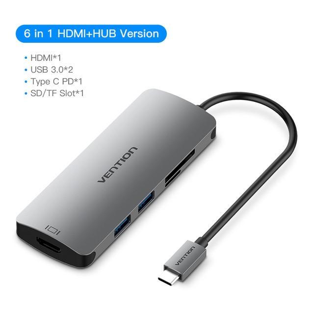 BowLift | Universal USB Hub Type C