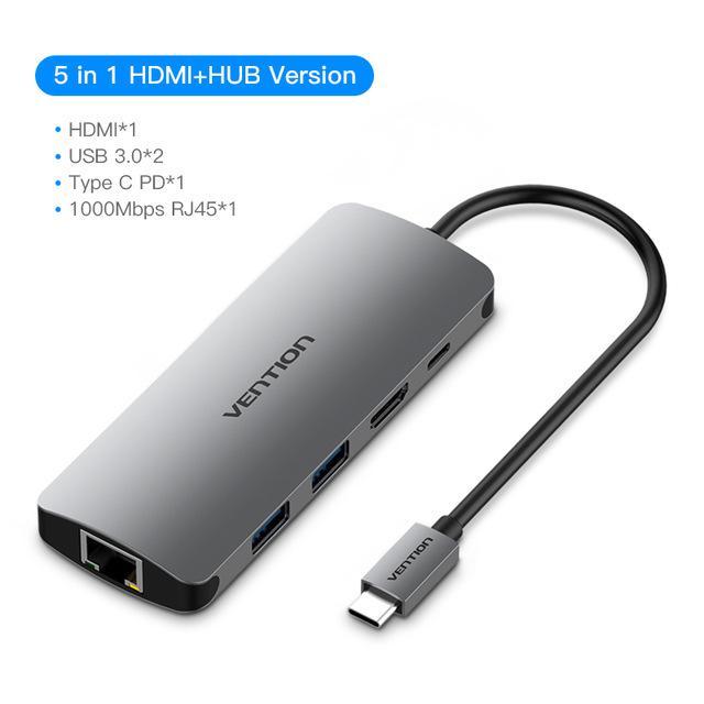 BowLift | Universal USB Hub Type C