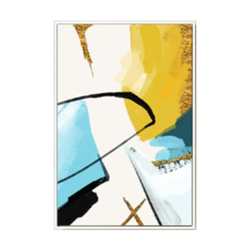 Multi Colors Wall Art Decorations - Canvas Wall Art Painting | Bowlift