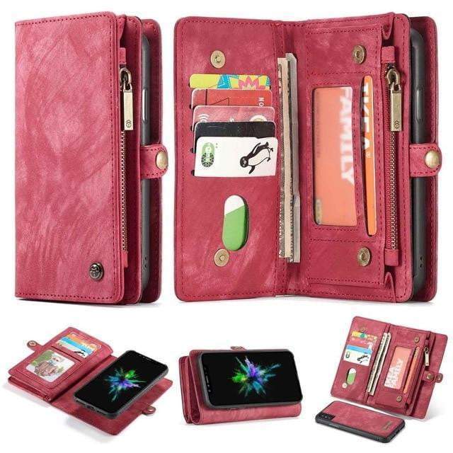 BowLift | Detachable Genuine Leather Magnetic Flip Cover Phone Case