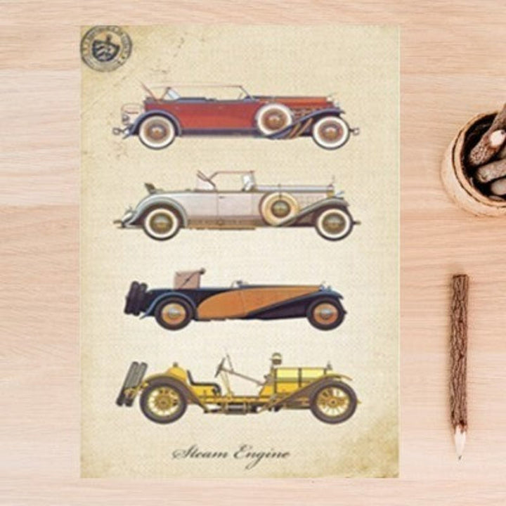Classic Cars-Canvas Wall Art Painting | Bowlift