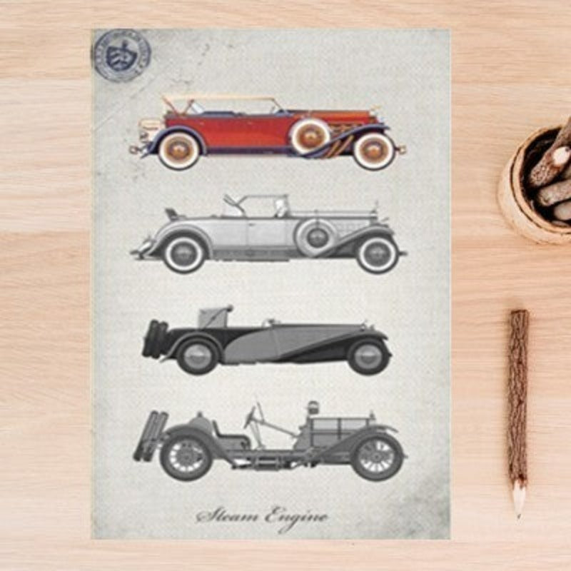 Classic Cars-Canvas Wall Art Painting | Bowlift