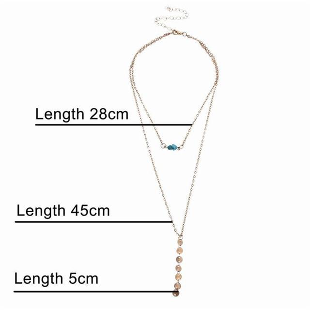 Multi Layered Boho Droplet Necklaces | Bowlift
