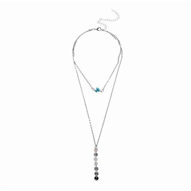 Multi Layered Boho Droplet Necklaces | Bowlift