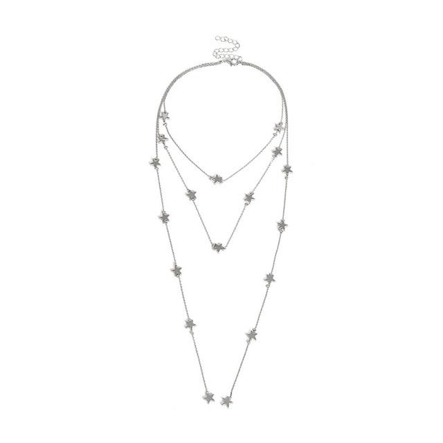 Multi Layered Boho Droplet Necklaces | Bowlift