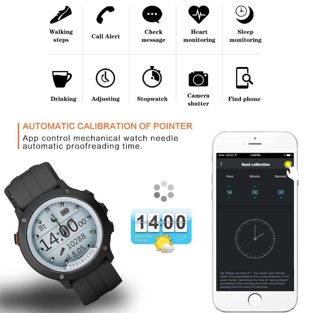 BowLift | Men's Smartwatch for Android - Waterproof
