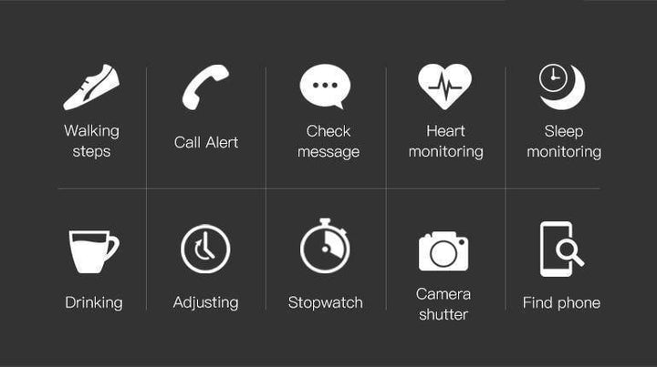 BowLift | Men's Smartwatch for Android - Waterproof