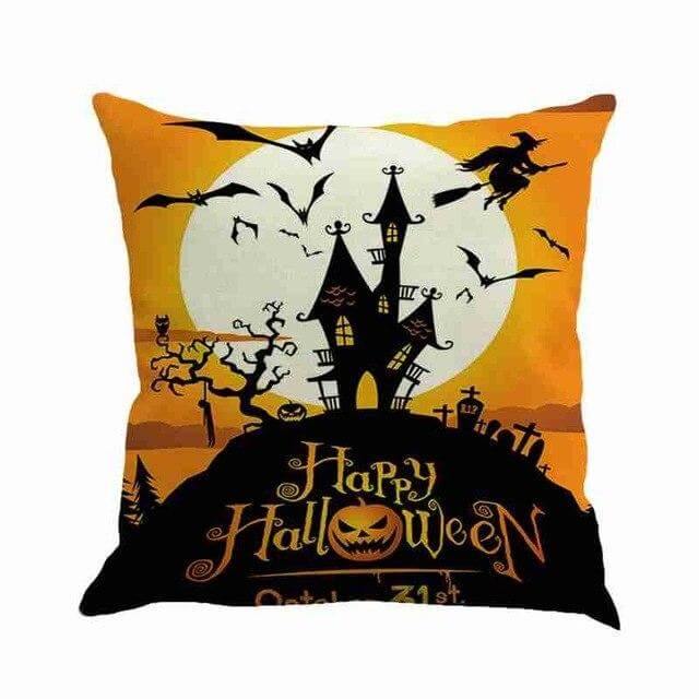 BowLift | Scary House Halloween Pillow Cases