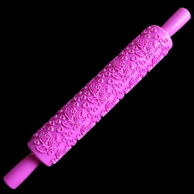 Colored 3D Pattern Rolling Pin | Bowlift
