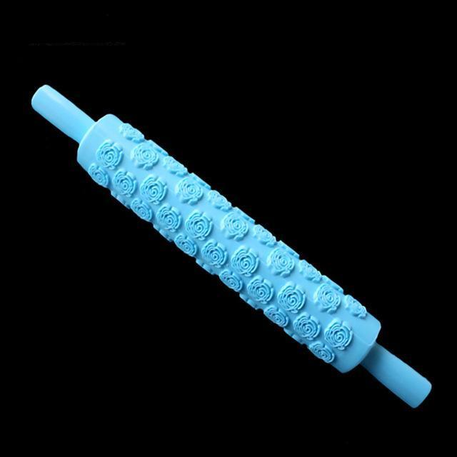 Colored 3D Pattern Rolling Pin | Bowlift