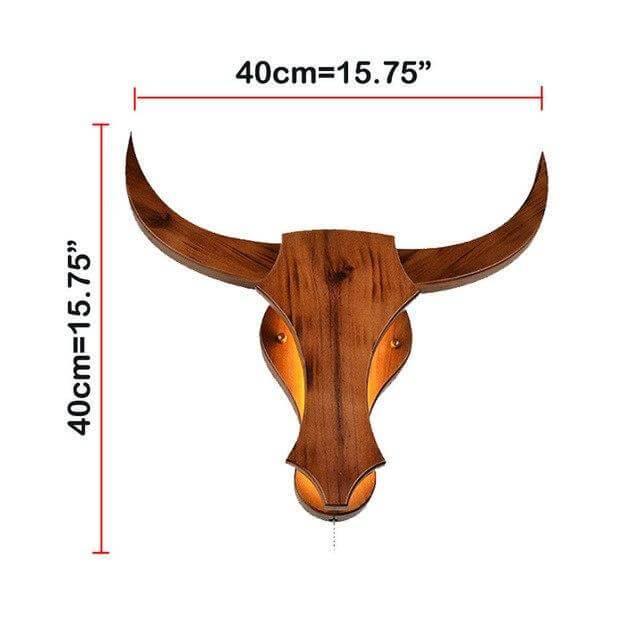 BowLift | Nordic Style Bull Head Creative Lamps