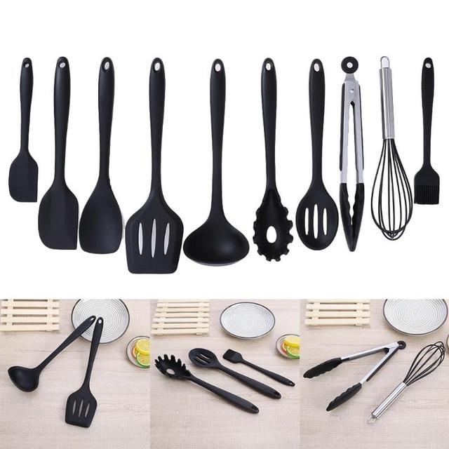 Silicone Kitchen Utensils Set | Bowlift