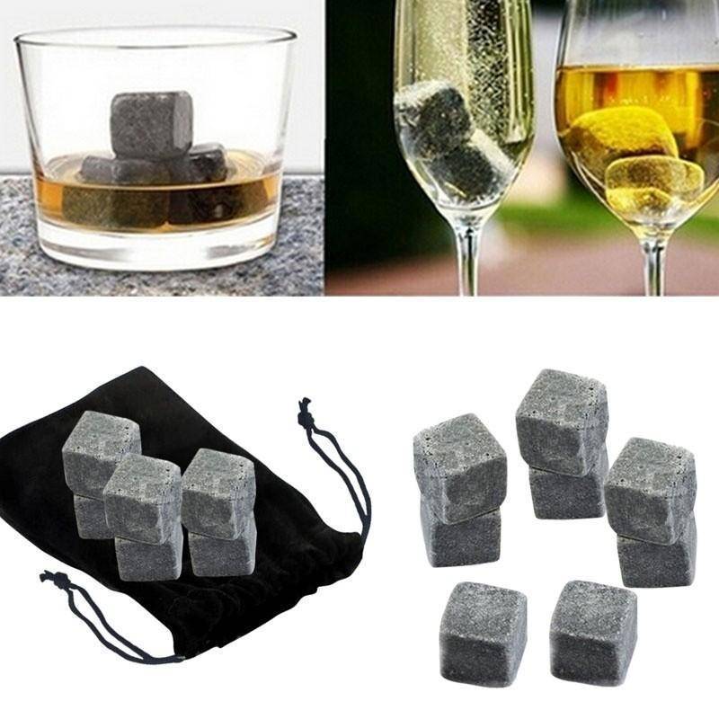BowLift | Whisky Ice Stones With Velvet Pouch