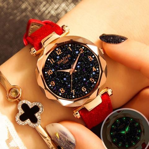 BowLift | Multiple Colors Galaxy Star Designer Women's Bracelet Watch