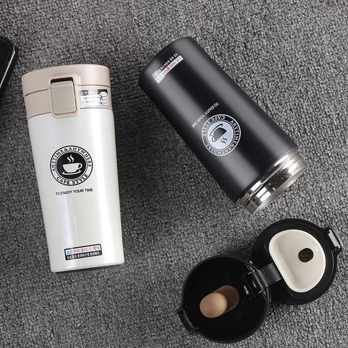 Coffee On The Go - Double Wall Vaccum Thermo Mug | Bowlift
