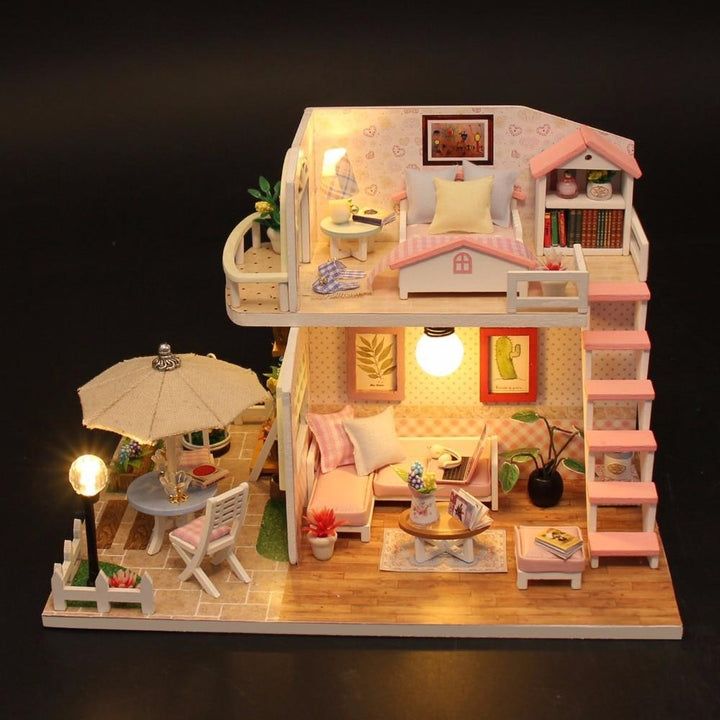 BowLift | DIY Miniyature Pink Loft Villa