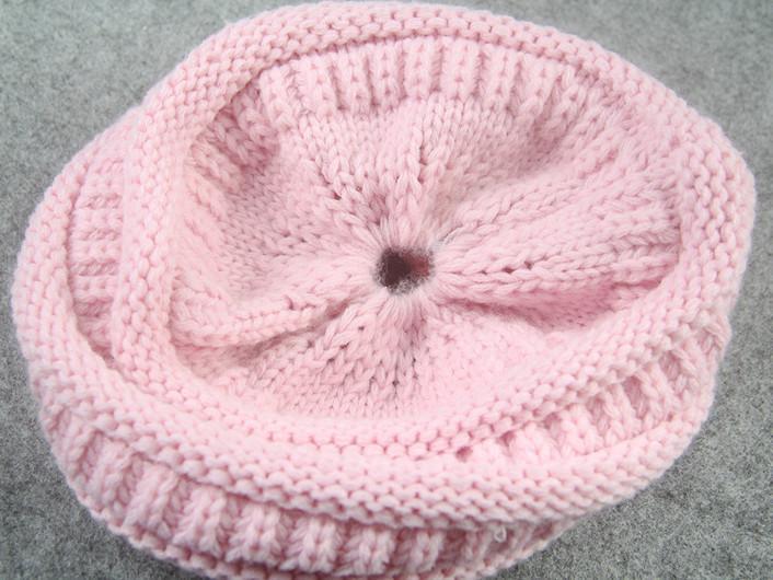 Soft Knit Ponytail Beanie Hat | Bowlift