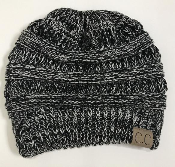 Soft Knit Ponytail Beanie Hat | Bowlift