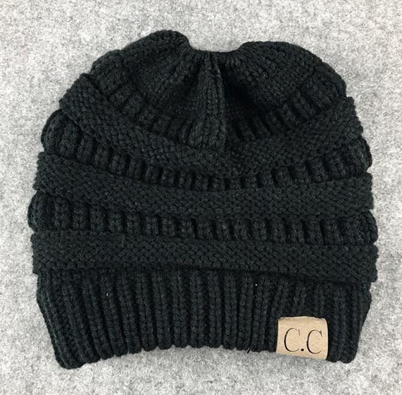 Soft Knit Ponytail Beanie Hat | Bowlift