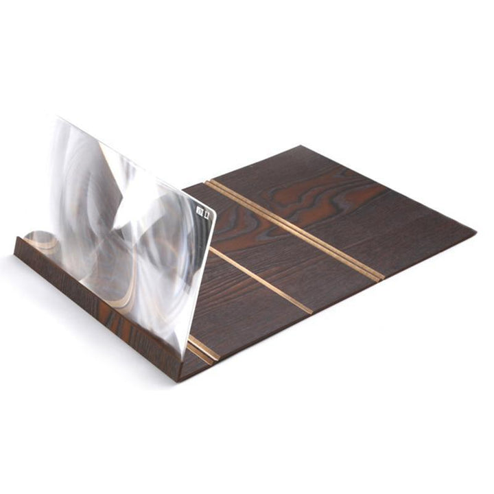 BowLift | 12inch Screen Magnifier High Definition Wooden Mobile Video Amplifier With Stand Anti-radiation