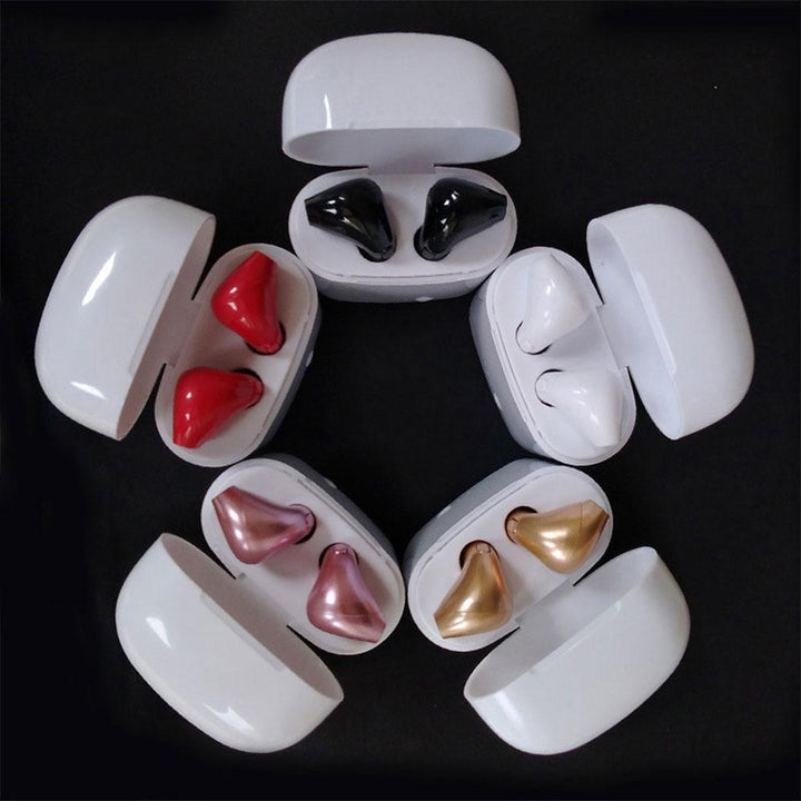 BowLift | Wireless Headset Bluetooth Earpieces Twin Earphone With Charging Box For All Phones